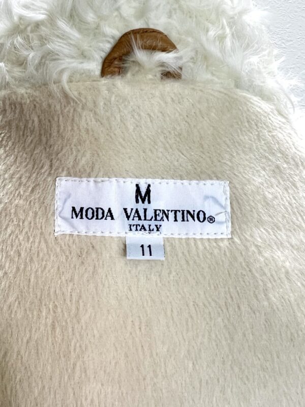 MODA VALENTINO 램스울 트리밍 풀스킨 돈피 무스탕 - 이미지 10