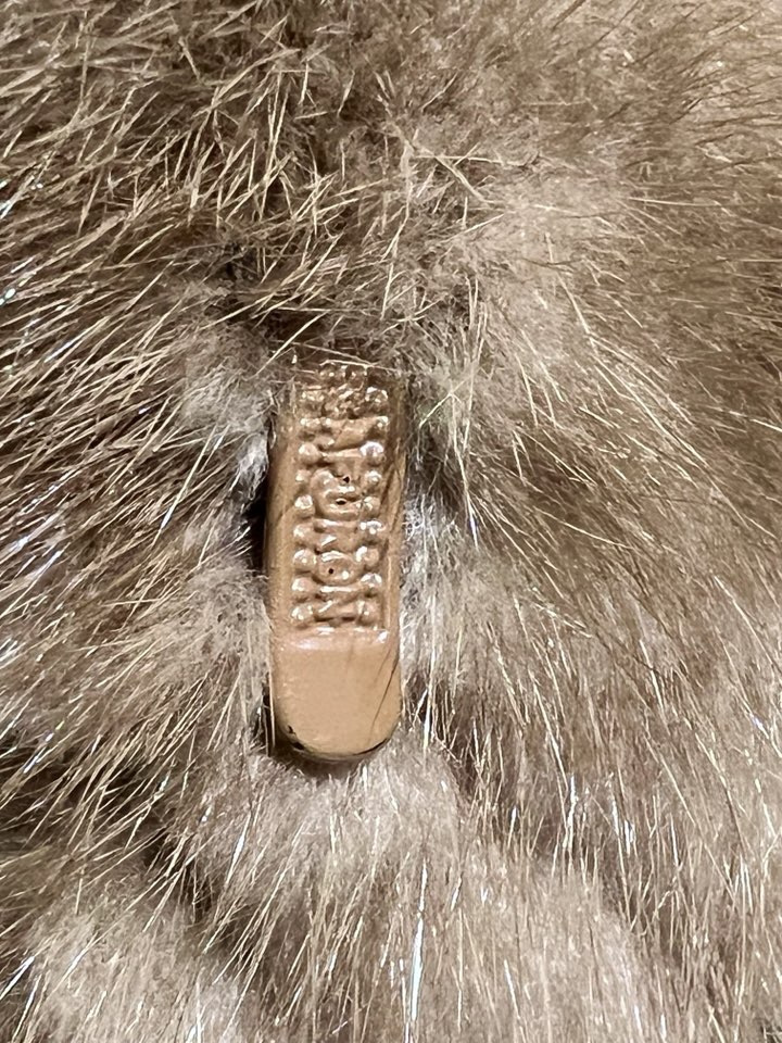 SAFURON 쉐브론 파스텔 멕시롱 밍크코트 66사이즈 - 이미지 11