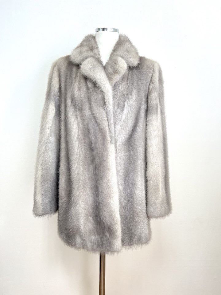 ROTINY 사파이어 풀스킨 하프 코트