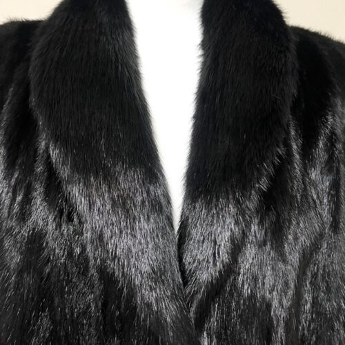Alternative view of 미사용전시품 L'espideur FUR 숄칼라 스칸블랙 풀스킨 밍크코트 77사이즈 중간길이