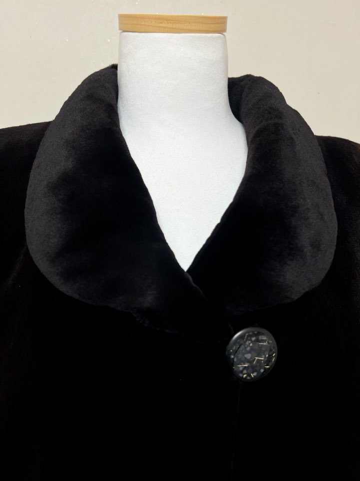 GRES PARIS Select Supreme 초코브라운 2WAY 풀스킨 쉬어드밍크코트 무릎길이프 리사이즈 - 이미지 3