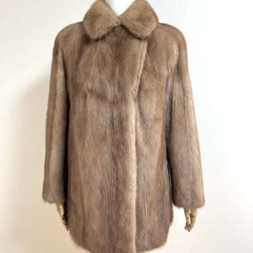 Alternative view of ROTINY 2WAY 파스텔 풀스킨 하프 밍크코트