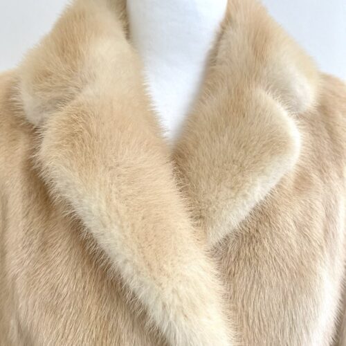 Alternative view of ROTINY 풀스킨 팔로미노 숏 밍크 코트